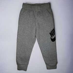 Nike Toddler Grey Fleece Joggers Size 4T